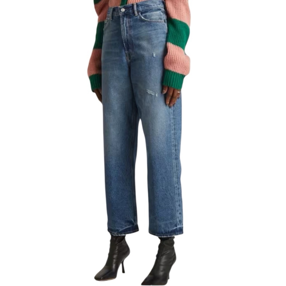 ACME STUDIO 1993 Vintage Blue High waist Jeans SZ 27 - Picture 5 of 15